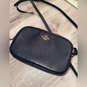 COACH navy blue crossbody bag (Like new!)